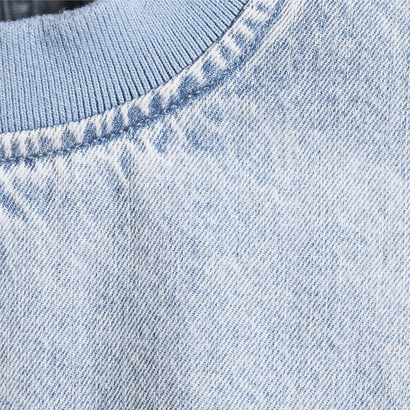 NWT Free People Harlow Denim Mini Dress
Color: Ocean Blue - Picture 4 of 5